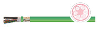 Кабель повышенной гибкости KAWEFLEX 5488 SK-C-PUR 3X(2X0,14)C+(2X0,5)C, 300В, для буксируемых цепей, тяжелых условий применения , соот-вие DESINA, зеленый