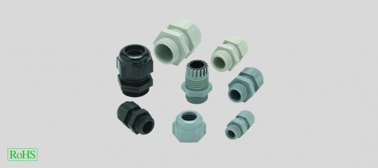 Кабельный ввод без гайки HT PG36 RAL7035 (10шт) 99307 HT PG36 RAL7035