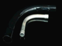 Колено металлическое ненарезное лакированное D20 мм