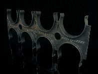 Распорка дистанционная к трубе двустенной D110 мм чёрный