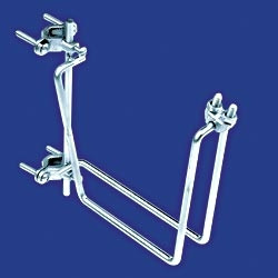 Кронштейн для крепления на стойку двухсекционных лотков