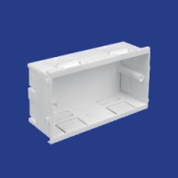 (SYSTEM 210 TWIN) Коробка монтажная 2G