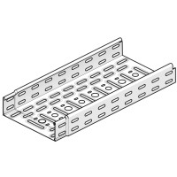 Лоток перфорированный с телескоп, соединением (тол. металла 0,75мм), 60x200мм (м) СТАНДАРТНАЯ ДЛИНА - 3,00м