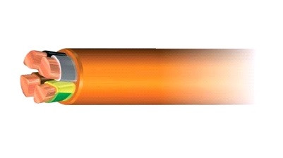 Кабель повышенной безопасности SZ1-K (AS+), гибкий, 1кВ 1x95 Cu5, негорючий H 90, оранжевый (м)