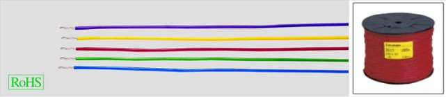 Провод монтажный LIYV SPULE 1X0.14 серый, луженый. 300/500V (100м) Провод монтажный LIYV SPULE 1X0.14 серый, луженый. 300/500V (100м)