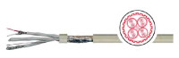 Кабель сигнальный PAARTRONIC-CY-CY LIYCY-CY (TP) 4X2X0,25, пары в инд экране в спец ПВХ-оболочке, общий экран, ПВХ, серый