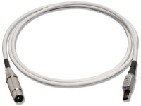 TERA. Шнур соединительный, 1Pr.TERA -> F-TYPE, (1м) , LSOH, чёрные колпачки