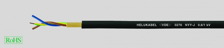 Кабель силовой NYY-J 10X1.5 RE 0.6-1кV